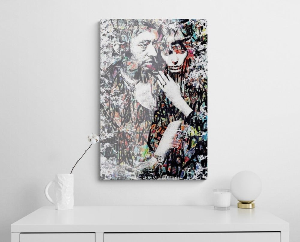 French Icon: Gainsbourg & Birkin — Plexiglas Premium